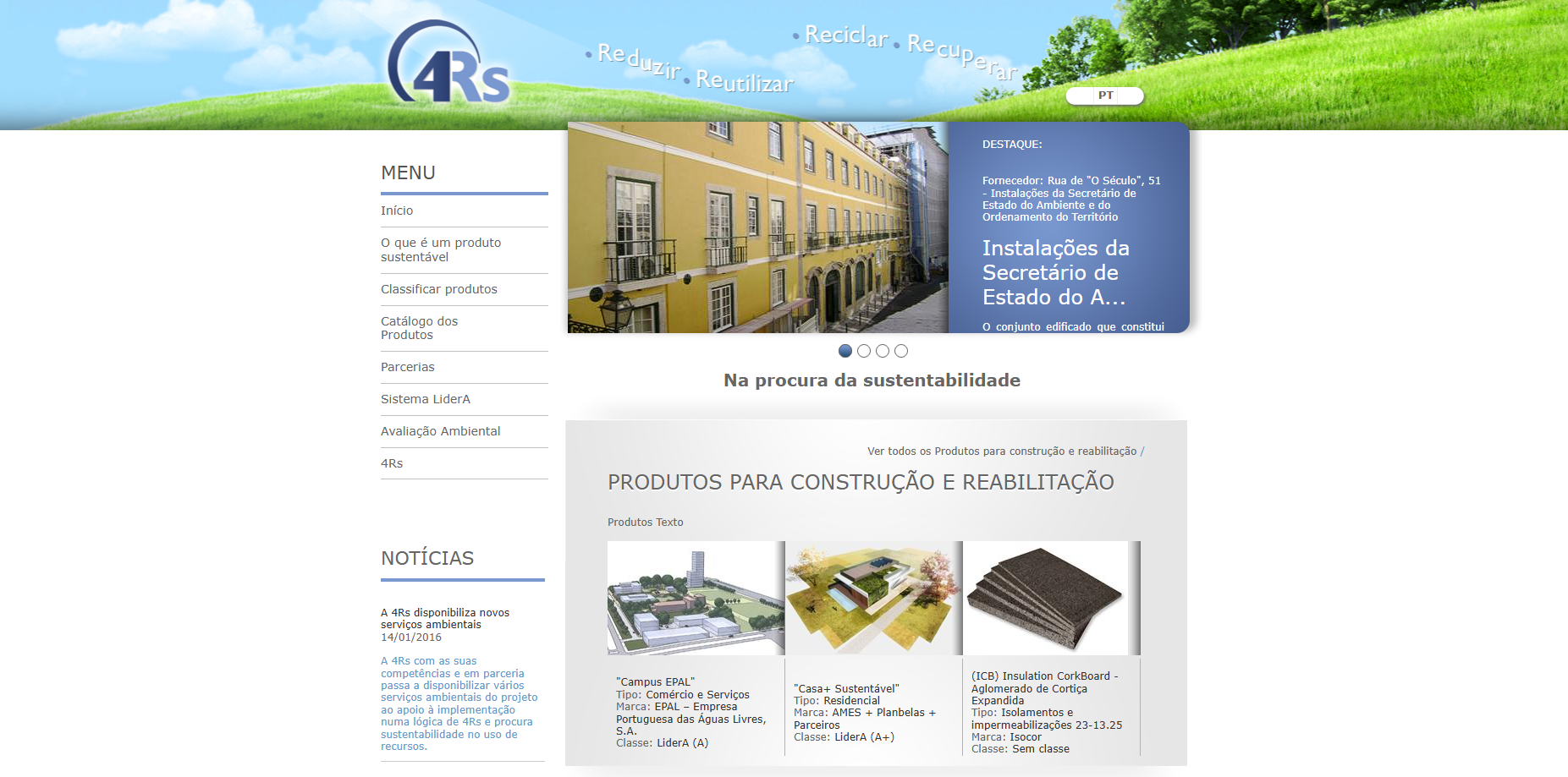 4Rs previous website