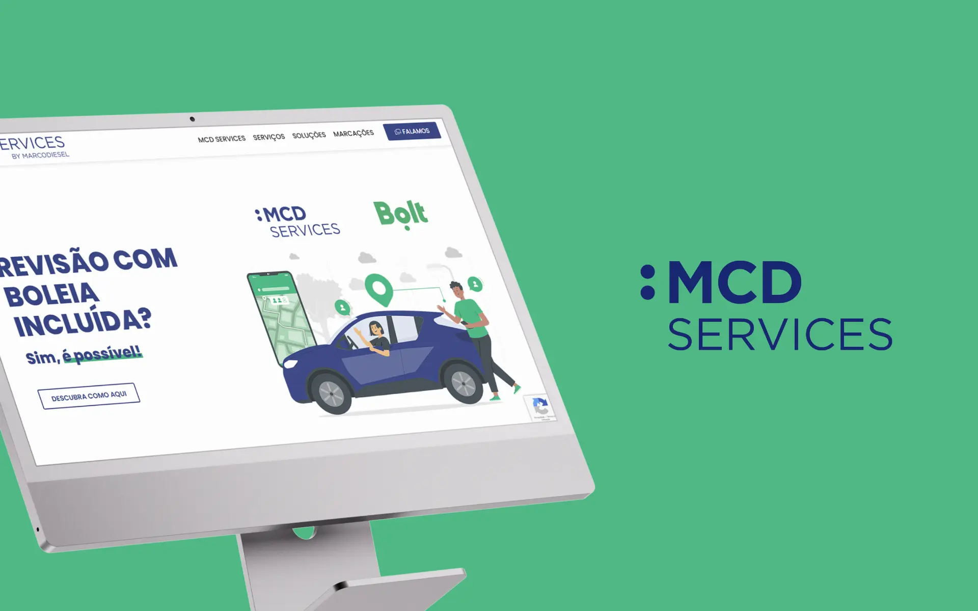 MCD Services — One Page Website & Digital Repositioning