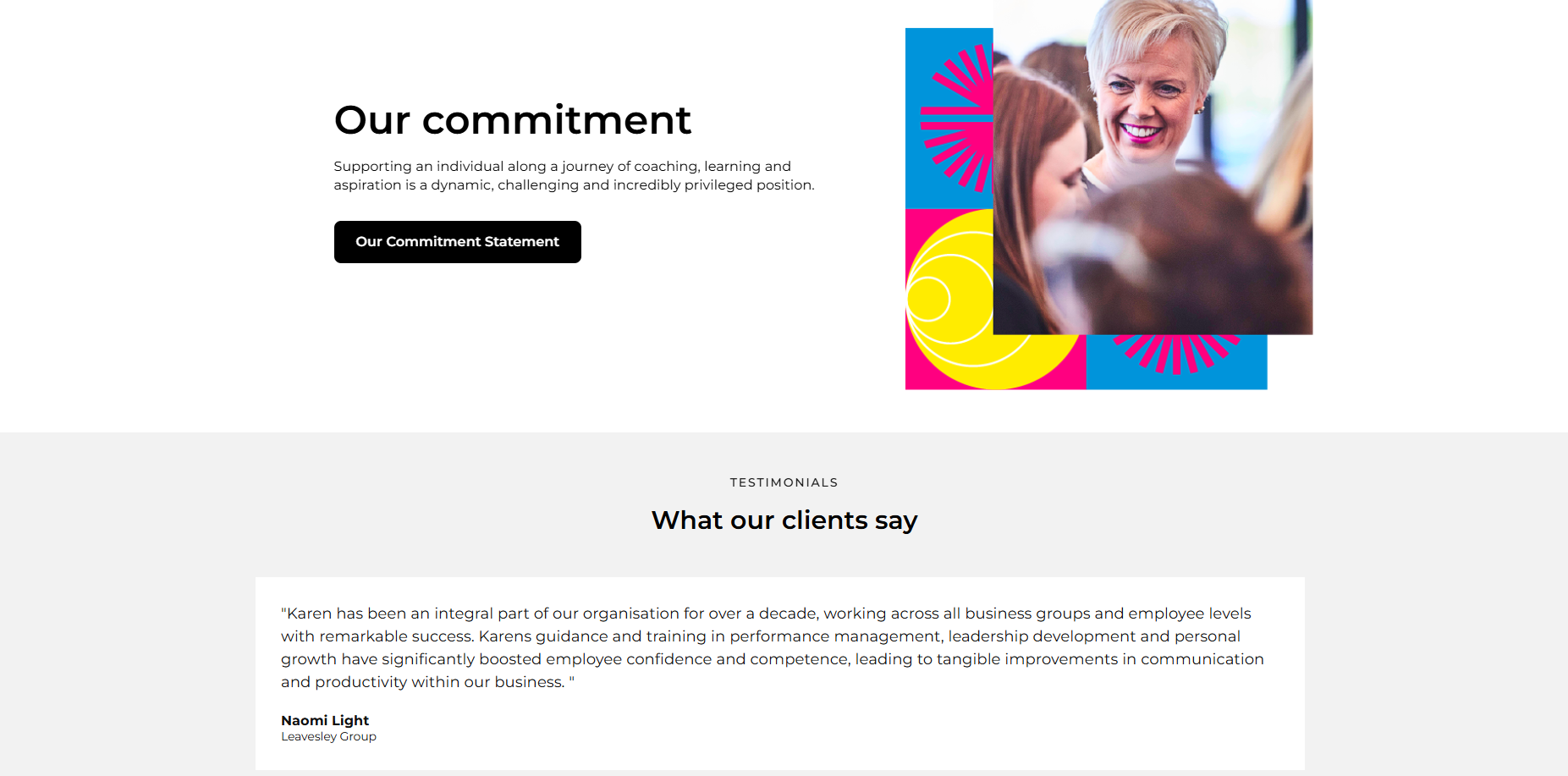 Karen Tracey previous website
